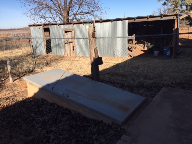 Storm Cellar and Storage Shed