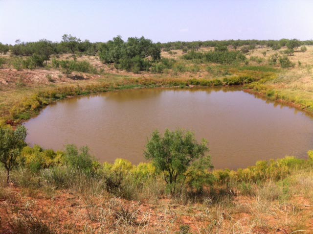 Surface pond