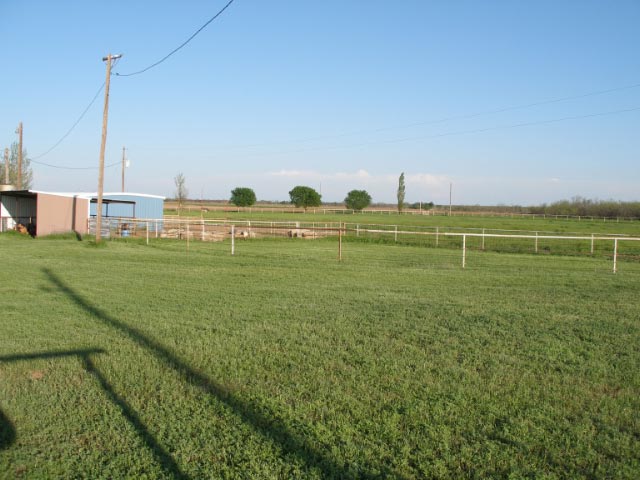 View of the barns